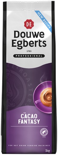 Chocomel Douwe Egberts fantasy blue melk 1kg