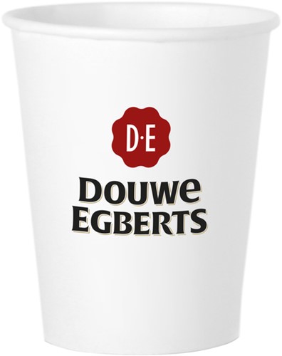 Beker karton Douwe Egberts 180cc 100 stuks