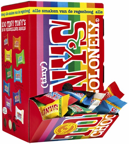 Chocolade Tiny Tony's Chocolonely 100 stuks mix-2