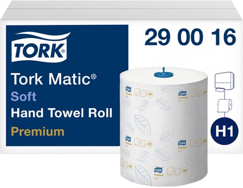 Handdoekrol Tork H1 290016 Premium 2laags 6rollen
