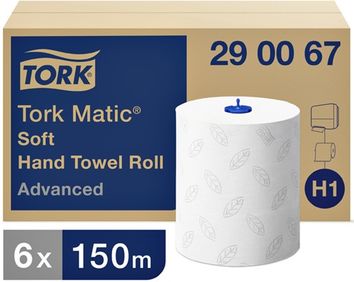Handdoekrol Tork H1 290067 Advanced 2laags 6rollen