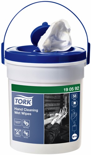 Reinigingsdoekjes Tork W14 190592 hand wipes