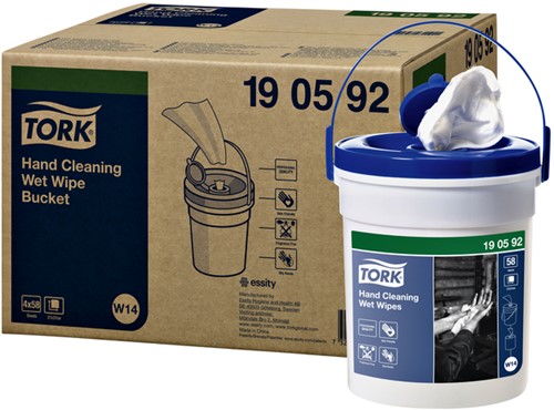 Reinigingsdoekjes Tork W14 190592 hand wipes-2