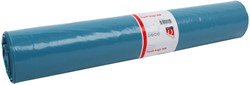Afvalzak Quantore LDPE T50 160L blauw extra stevig 20 stuks