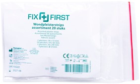 Pleister 20stuks assorti