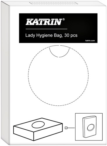 Dames hygiënezakjes Katrin 961628 25x30 stuks.-2
