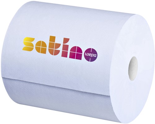 Poetsrol Satino Comfort 2-laags 35cmx350m blauw