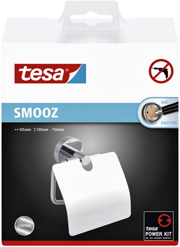 Toiletrolhouder Tesa Smooz 40315 met deksel-2