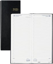 Agenda 2021 Brepols Saturnus lang 1dag/1pagina zwart-3