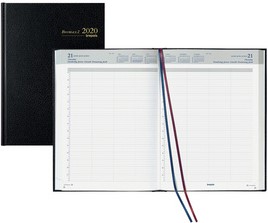 Agenda 2021 Brepols Bremax 2 A4 8 kolommen zwart-3