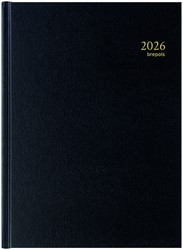 Agenda 2021 Brepols Bremax 2 A4 8 kolommen zwart