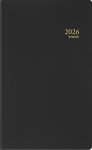 Agenda 2021 Brepols Breform 1dag/1pagina zwart