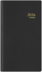 Agenda 2021 Brepols Interplan Genova spiraal 7dag/2p zwart