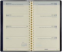 Agendavulling 2021 Brepols Interplan spiraal 7dag/2 6-talig