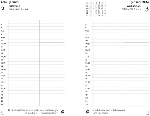 Agendavulling 2021 Succes mini 1 dag/1 pagina-2