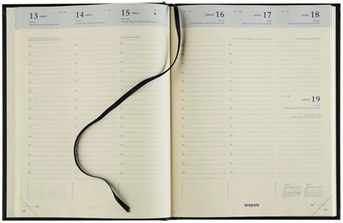 Agenda 2021 Brepols Timing 7dag/2pagina's 6-talig zwart-2