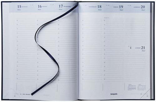 Agenda 2021 Brepols Timing 7dag/2pagina's Nederlands blauw-2