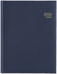 Agenda 2021 Brepols Timing 7dag/2pagina's 6-talig blauw