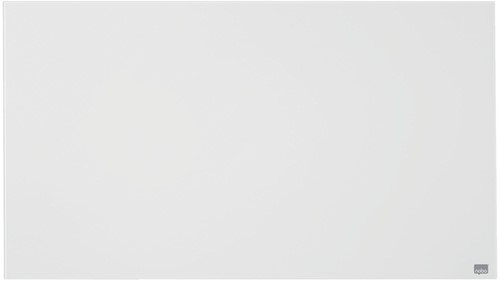 Glasbord Nobo Diamond 126x71,1cm wit
