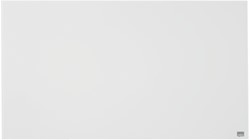 Glasbord Nobo Diamond 126x71,1cm wit