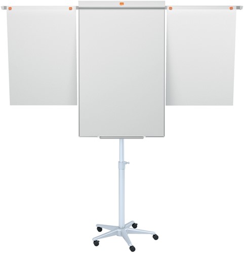 Flipover Nobo Classic Nano Clean mobiel met uitschuifbare armen staal