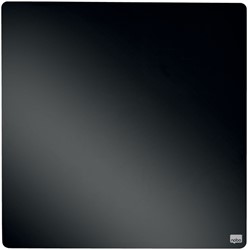Whiteboard Rexel 36x36cm zwart magnetisch