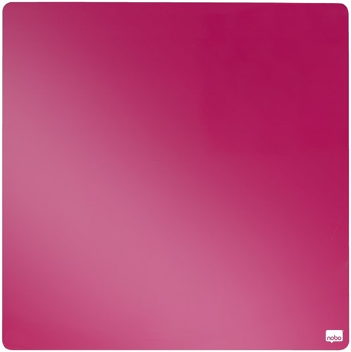 Whiteboard Rexel 36x36cm roze magnetisch