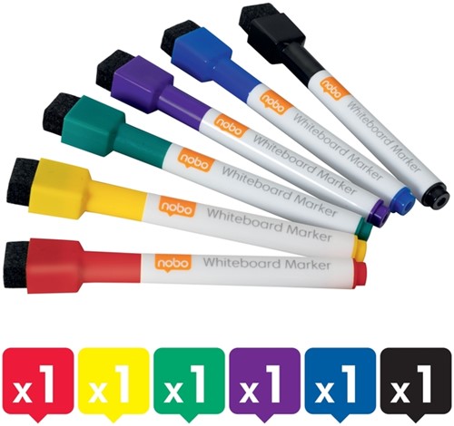 Whiteboardstift Rexel mini assorti-2