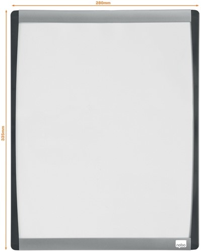 Whiteboard Rexel 35.5x28cm gewelfd-3