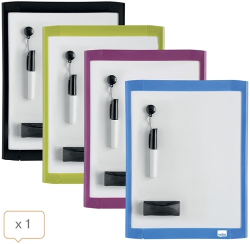 Whiteboard Rexel 21.6x28cm magnetisch assorti