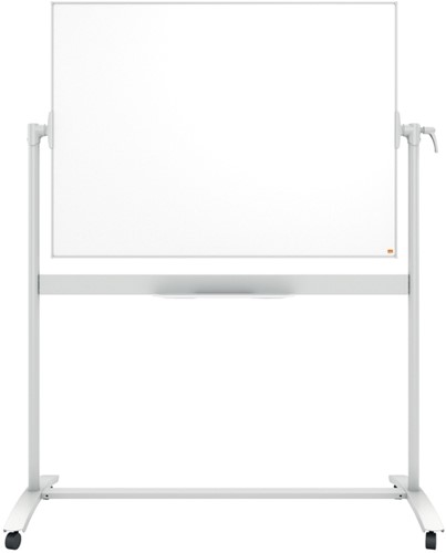 Whiteboard Nobo kantelbord mobiel 90x120cm staal
