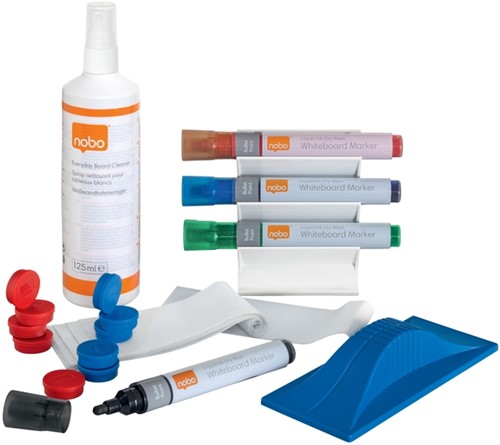 Whiteboard starterkit Nobo gebruikerskit