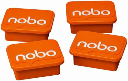 Magneet Nobo 22mm oranje-2