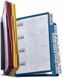 Wandelement Durable 5512 Vario Wall met 20-tassen A4 assorti