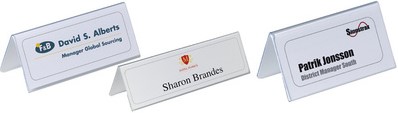 Tafelnaambord Durable 8051 52x100mm transparant-2