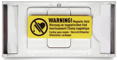 Badge Durable 8542 classic met magneet 34X74mm zilvergrijs-3