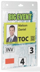 Badge Durable voor evenementen A6 zonder koord-3