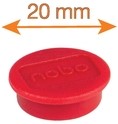 Magneet Nobo 38mm 800gr rood-3