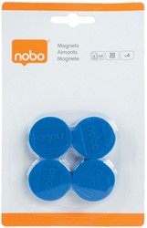 Magneet Nobo 30mm 700gr blauw