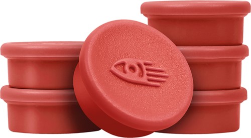 Magneet Legamaster 20mm 250gr rood 8stuks-3