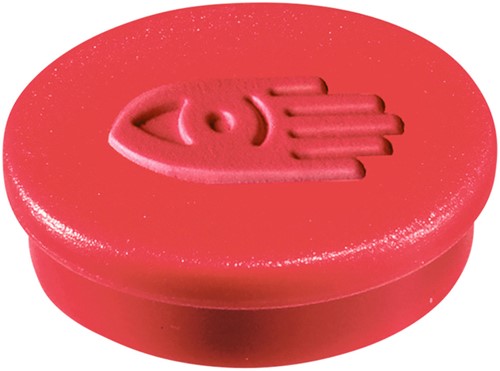 Magneet Legamaster 30mm 850gr rood 4stuks-2