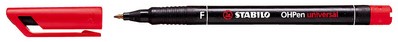 Viltstift STABILO OHpen permanent 843/46 rond 1mm zwart-3