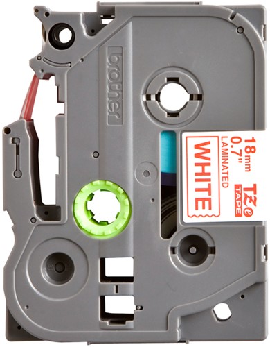 Labeltape Brother P-touch TZE-242 18mm rood op wit-2