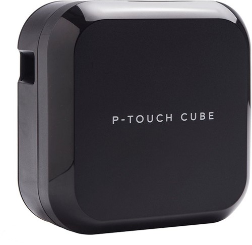 Labelprinter Brother P-touch Cube Plus TZe PT-P710BT desktop 24mm zwart