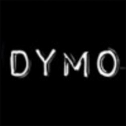 Labeltape Dymo rol 9mmx3M glossy vinyl prof zwart-2