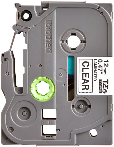 Labeltape Brother P-touch TZE-131 12mm zwart op transparant-2