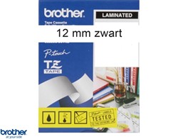 Labeltape Brother TZe-FX231 Flexi-Tape, zwart op wit  12mm