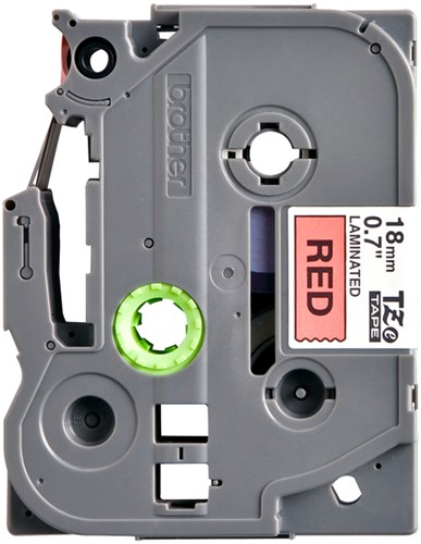 Labeltape Brother P-touch TZE-441 18mm zwart op rood-2