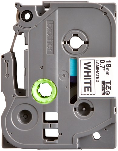Labeltape Brother P-touch TZE-241 18mm zwart op wit-2