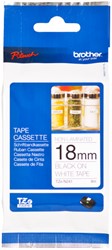 Labeltape Brother P-touch TZE-N241 18mm zwart op wit